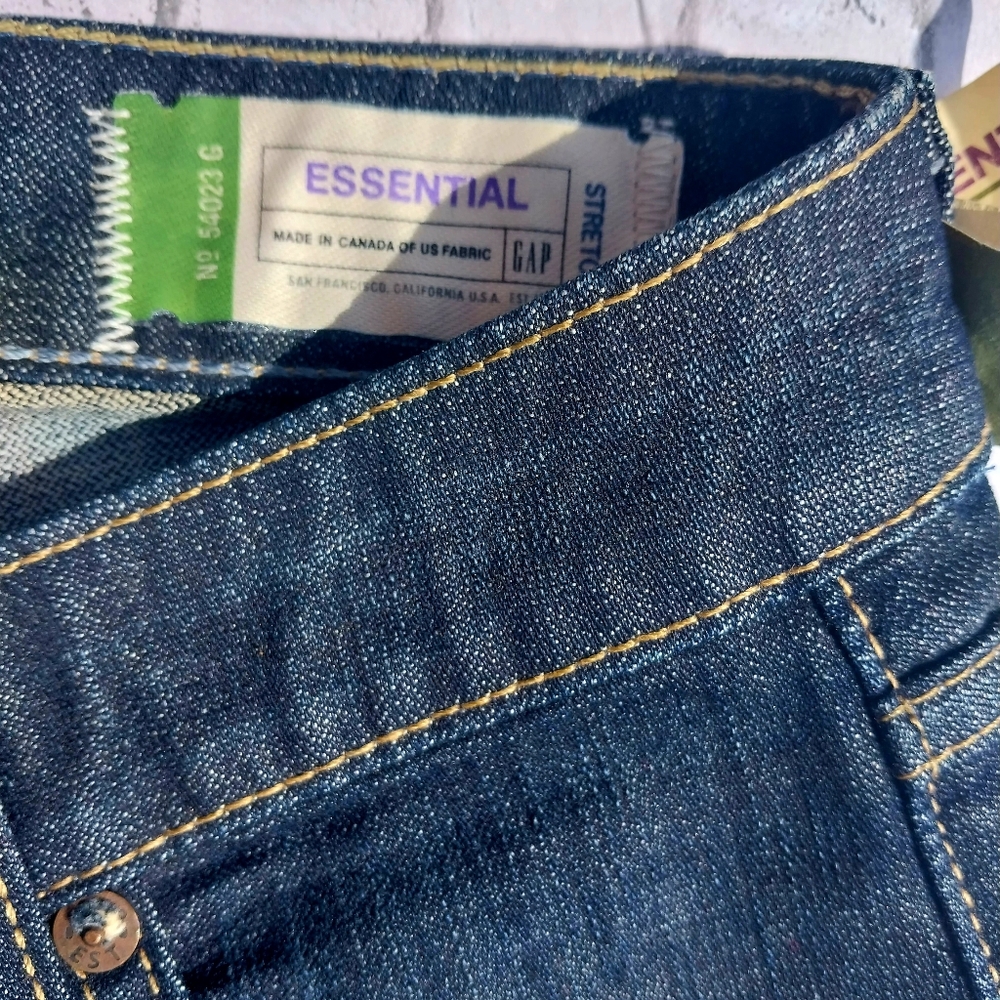 Gap Essential Jeans Stretch 0R Women's Wide Leg